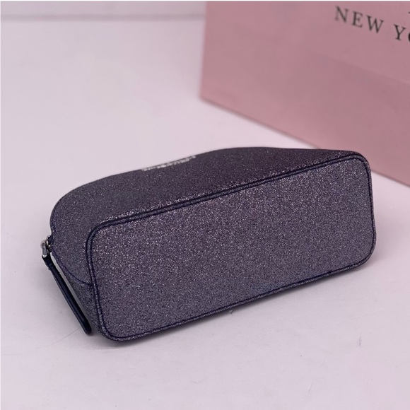 Kate Spade Sparkling Purple Cosmetic Case - Picture 5 of 6